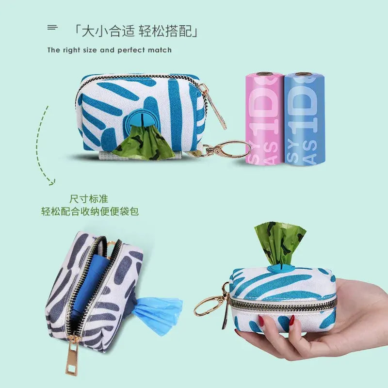 EPI Biodegradable Pet Garbage Bag Dog Poop Bags Dog Poop Bag Dispenser Dog Cleaning Supplies Dog Products for Dogs - MaJuah