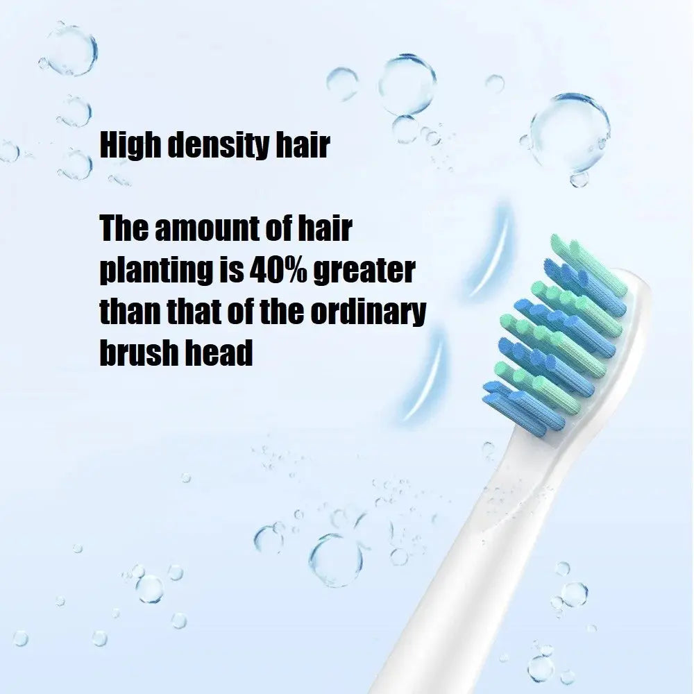 4/8/12/16 Pcs Replacement Brush Heads For Seago For Fairywill Electric Toothbrush Head Dupont Bristle Brush Refill Tooth Clean - MaJuah
