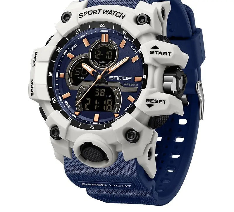Dried Shrimp Cool Personality Student Fashion Sports Waterproof Electronic Watch - MaJuah