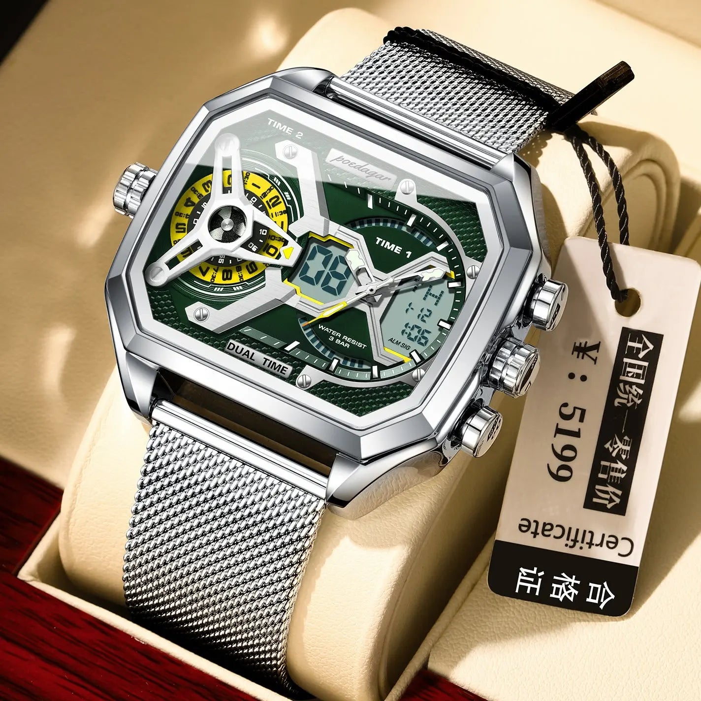 Multifunctional Waterproof Luminous New Men's Watch - MaJuah