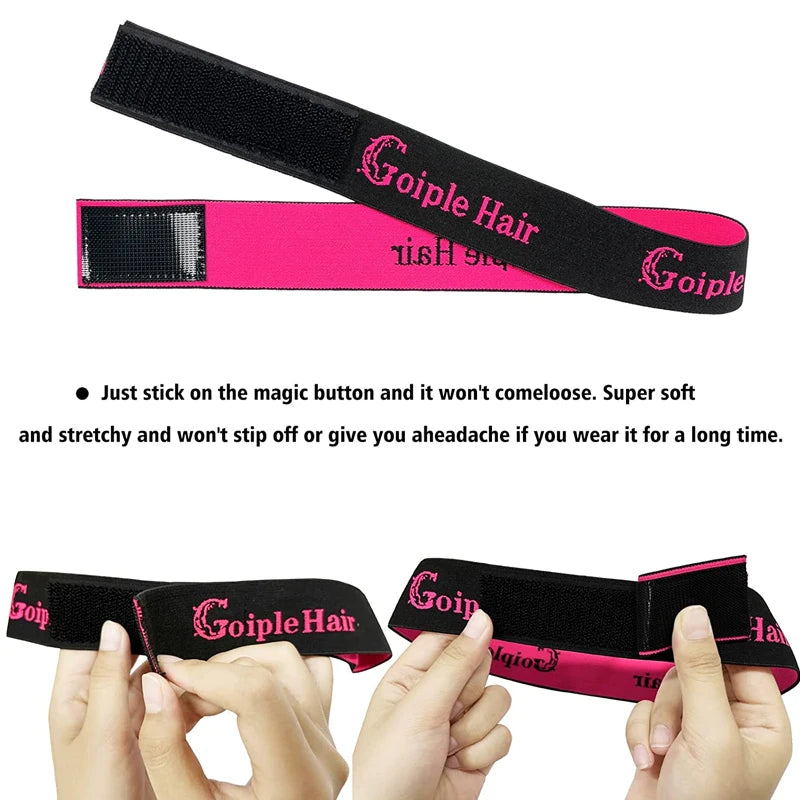 GOIPLE 75g Hair Wax Stick for Wig Long-Lasting Strong 24 Hour Hold Styling Edge Control for Slick Broken Fly Away Elastic Band