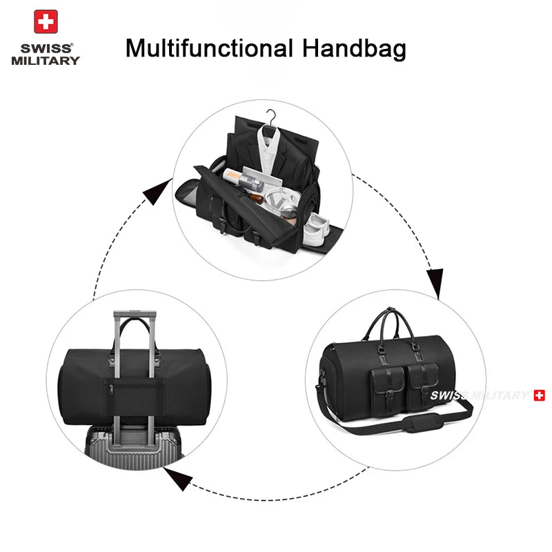 SWISS MILITARY New Men's Business Garment Bag
