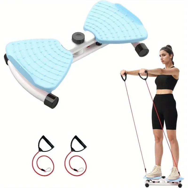Waist Twist Exercise Machine, A Machine Designed For Weight Loss And Core Abdominal Exercises, With Foot Massage And Weight Loss Capabilities. It Is A Noise Free Home Gym Exercise Equipment For Both M - MaJuah
