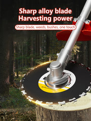 High-Powered Grass Cutter 16/20 teeth universal tree saw blades for lawn mowers diameter Outer 230mm and Inner 25.4mm
