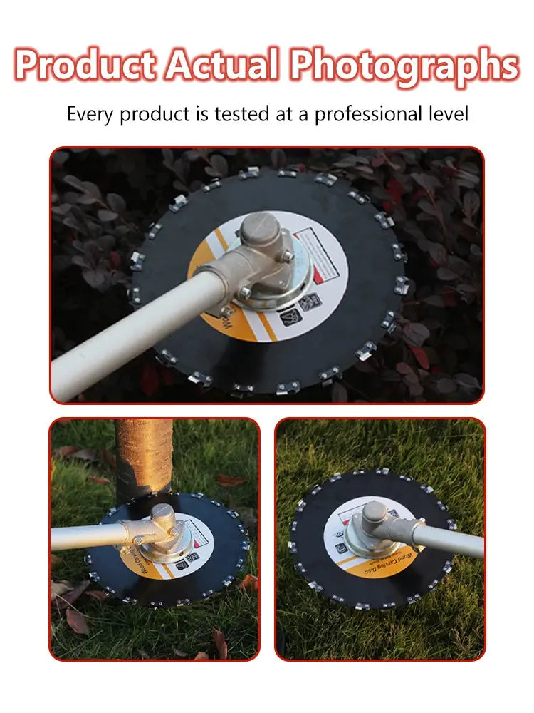 High-Powered Grass Cutter 16/20 teeth universal tree saw blades for lawn mowers diameter Outer 230mm and Inner 25.4mm - MaJuah