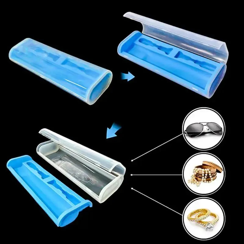 New Case for Oral B Electric Toothbrush Portable Travel Box for Teeth Brush Heads Cap Breathable Healthy Toothbrush Storage Case - MaJuah