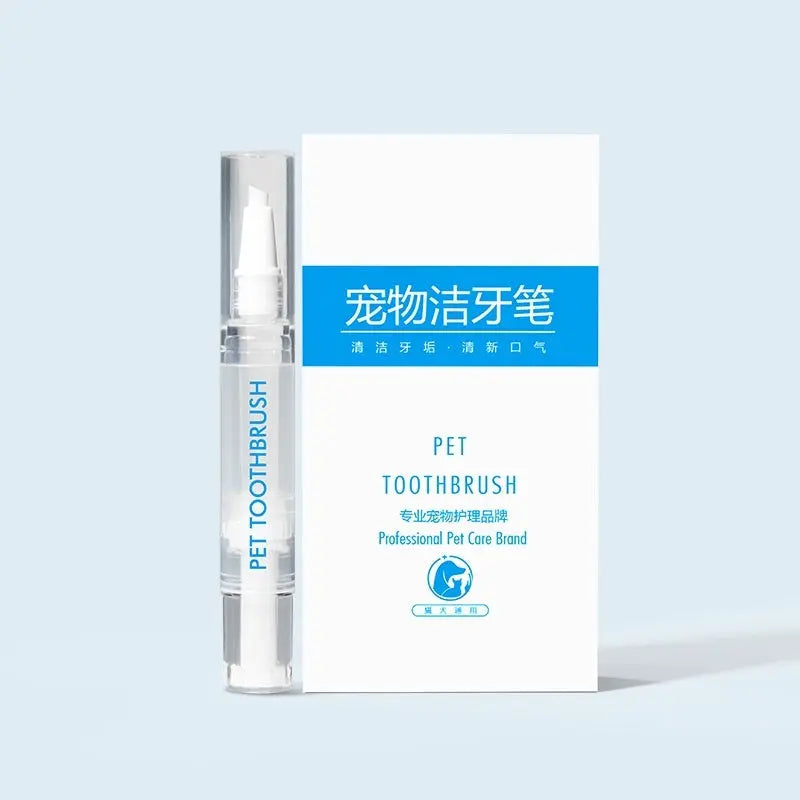 Pet Toothbrush Pen Teeth Cleaning Tools Breath Pet - MaJuah