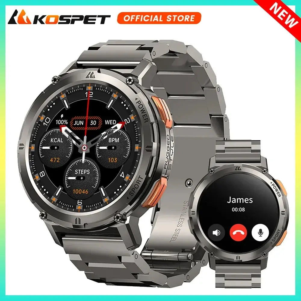 KOSPET TANK T2 Ultra Smartwatch For Men - MaJuah