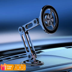 720 Rotate Metal Magnetic Car Phone Holder Foldable Magsafe Phone Stand Air Vent Magnet Mount GPS Support For All Phones