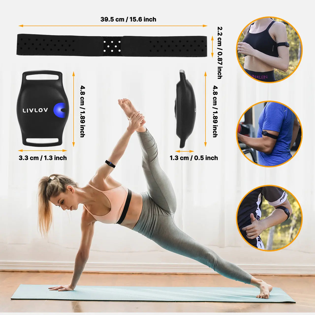 Marathon Running Outdoor Fitness Exercise Heart Rate Monitor - MaJuah