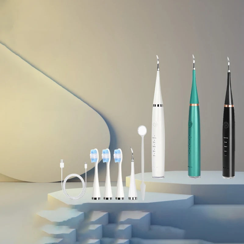 Sonic Electric Toothbrush Teeth Cleaner Dental Teeth Scaler USB Rechargeable Dental Calculus Stains Tartar Plaque Remover Tools
