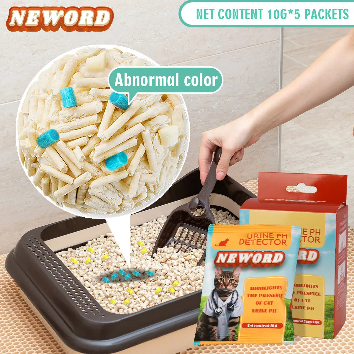 Cat Litter Self Checking Particles - MaJuah