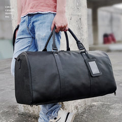 WESTAL 100% Genuine Leather Travel Bag