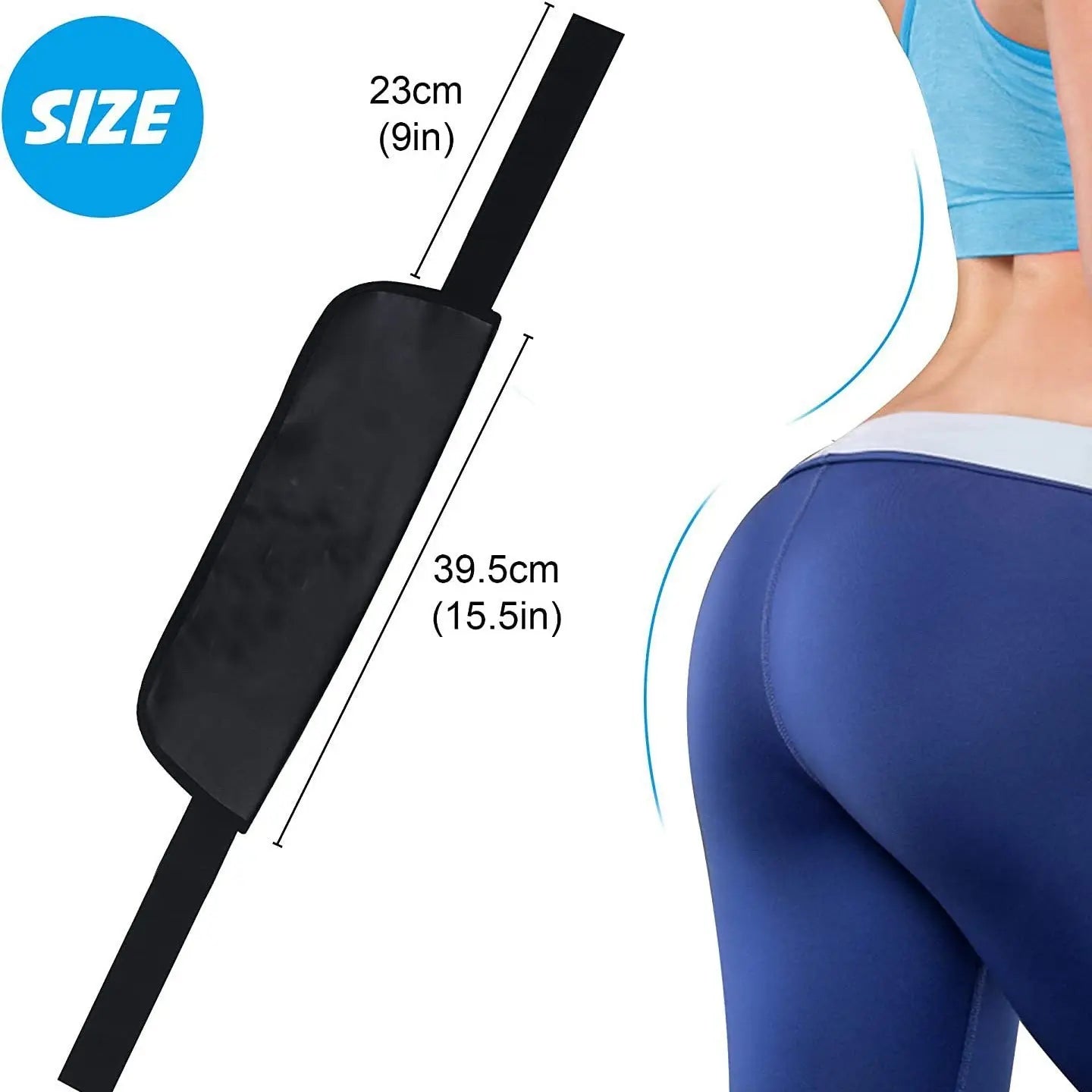 Thrust Trainer Weight-bearing Fitness Dumbbell Exercise Hip Thrust Belt - MaJuah
