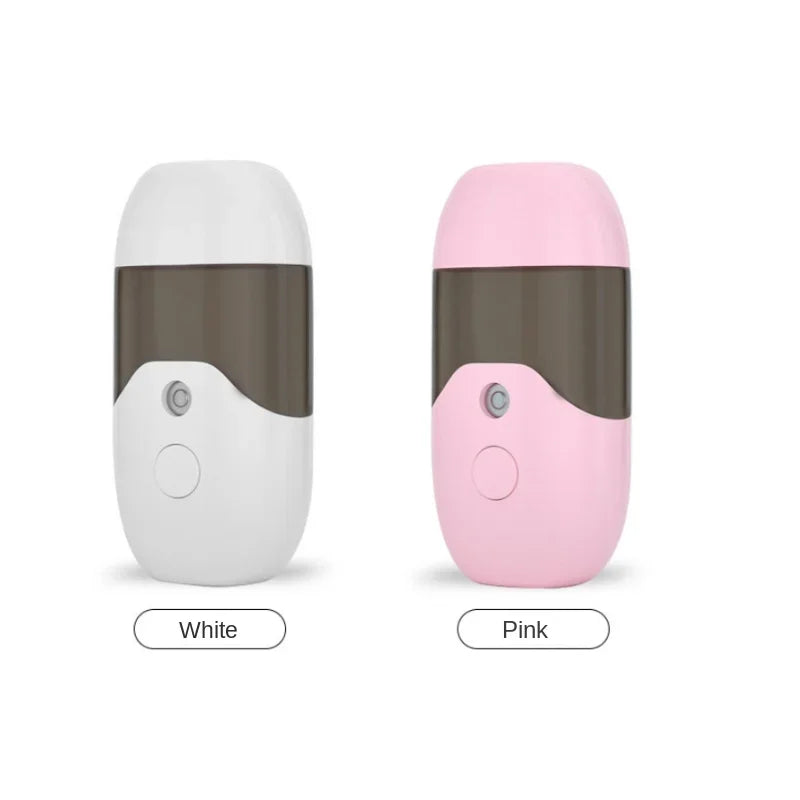 New 50ML Mini Nano Facial Sprayer USB Nebulizer Face Steamer Moisturizing Humidifier Anti-aging Hydrating Beauty Skin Care Tools