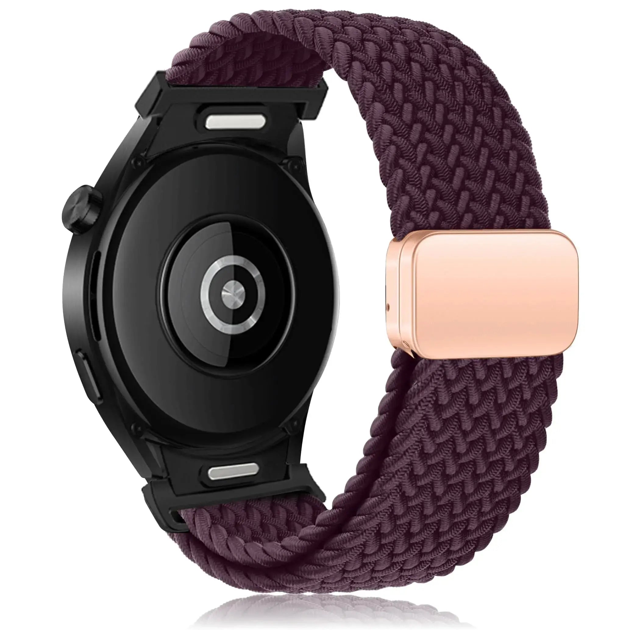 Braided Band For Samsung Galaxy Watch 6 40mm 44mm 4 classic/5 pro 45mm 47mm 43mm No Gaps magnetic bracelet Galaxy watch6 strap - MaJuah
