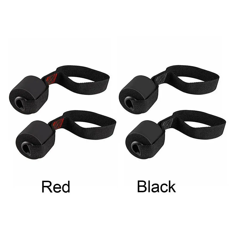 2pcs Door Anchor Exercise Workout Nylon Strength Training Pull Rope Heavy Duty Yoga Accessories Portable For Resistance Bands - MaJuah
