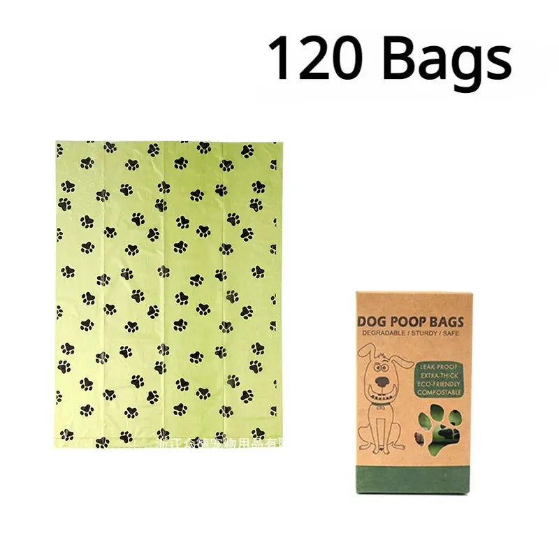 EPI Biodegradable Pet Garbage Bag Dog Poop Bags Dog Poop Bag Dispenser Dog Cleaning Supplies Dog Products for Dogs - MaJuah