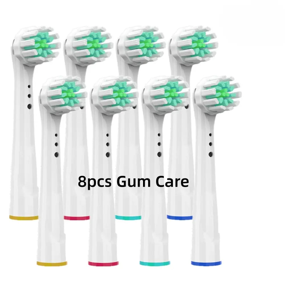 Toothbrush Replacement Heads Refill for Braun Oral-B Electric Toothbrush Pro1000 Pro 3000 Pro5000 Pro7000 Vitality Floss Action - MaJuah
