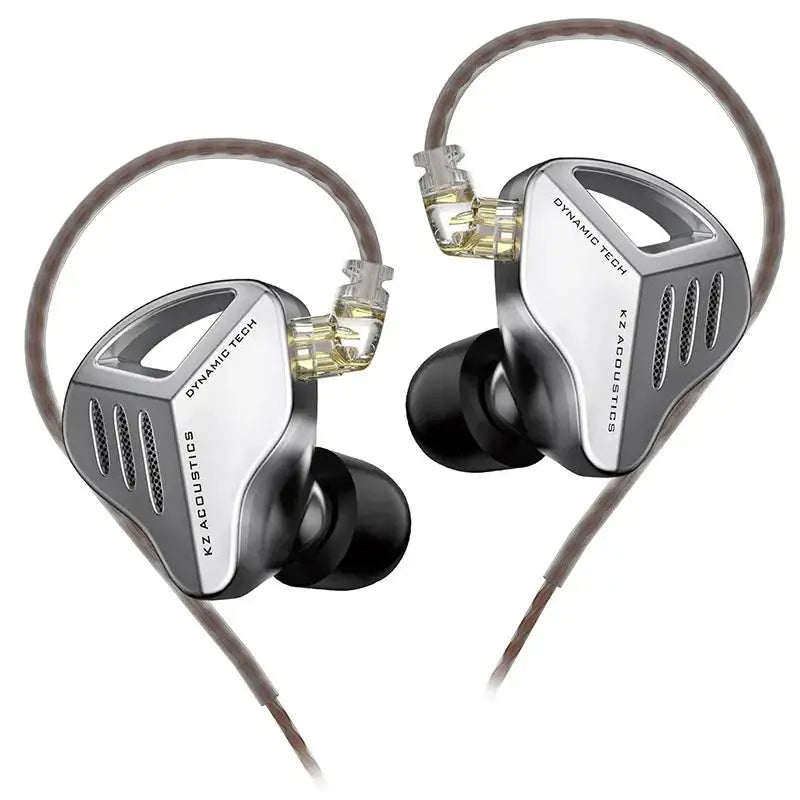 KZ ZVX Earphones Dynamic HIFI Bass Earbuds In Ear Monitor Headphones Sport Noise Cancelling Headset - MaJuah