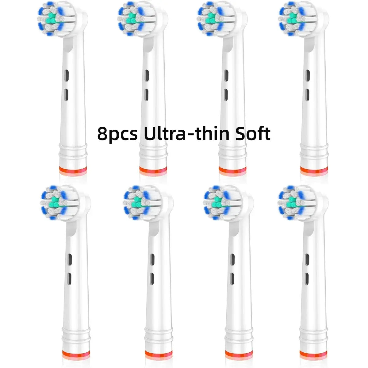 Toothbrush Replacement Heads Refill for Braun Oral-B Electric Toothbrush Pro1000 Pro 3000 Pro5000 Pro7000 Vitality Floss Action - MaJuah