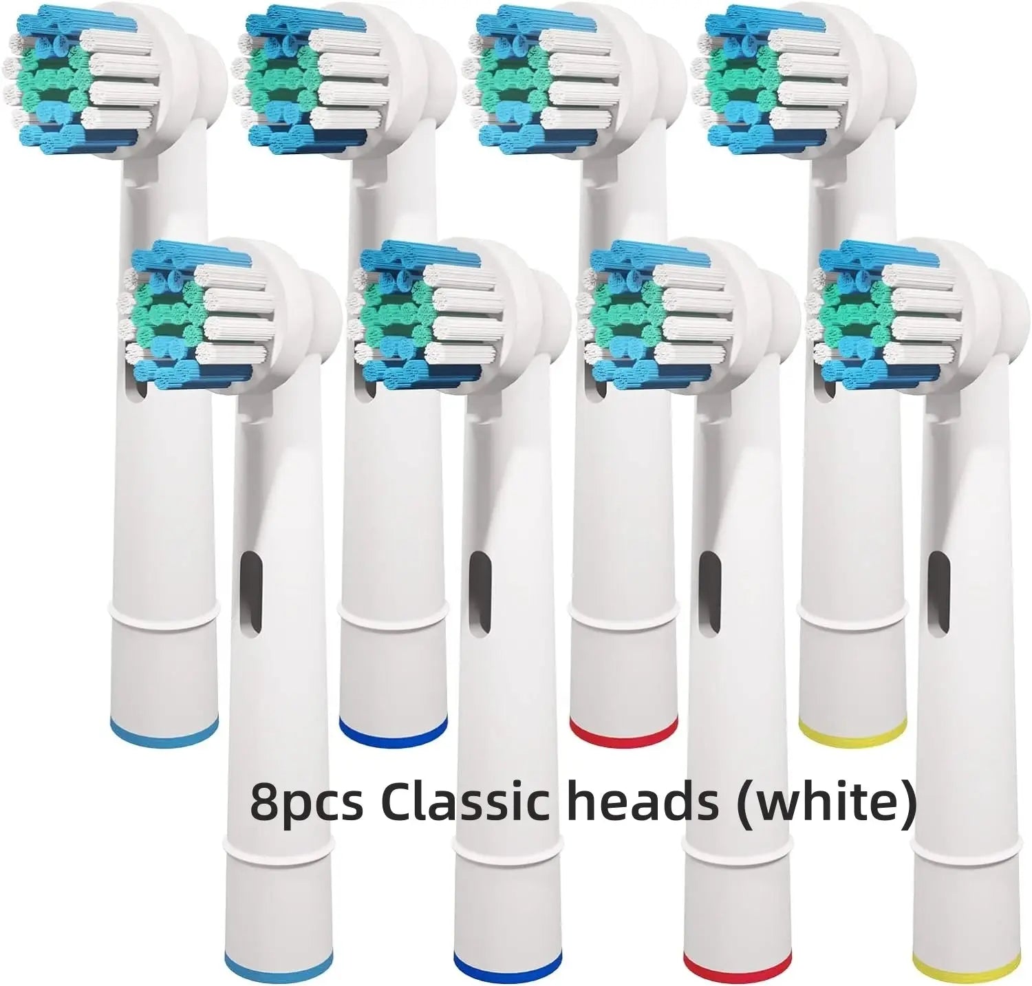 Toothbrush Replacement Heads Refill for Braun Oral-B Electric Toothbrush Pro1000 Pro 3000 Pro5000 Pro7000 Vitality Floss Action - MaJuah