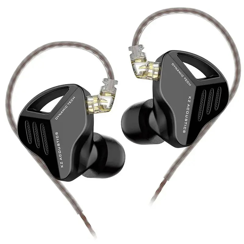KZ ZVX Earphones Dynamic HIFI Bass Earbuds In Ear Monitor Headphones Sport Noise Cancelling Headset - MaJuah