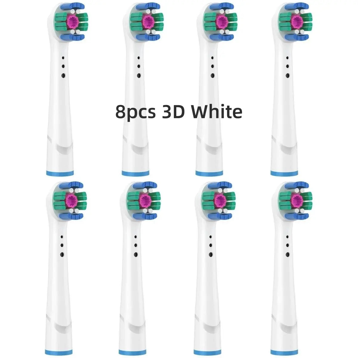 Toothbrush Replacement Heads Refill for Braun Oral-B Electric Toothbrush Pro1000 Pro 3000 Pro5000 Pro7000 Vitality Floss Action - MaJuah