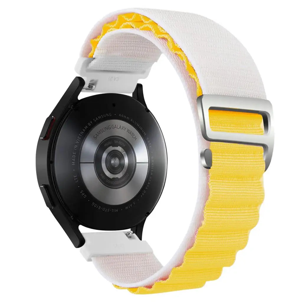 20mm 22mm Band for Samsung Galaxy watch 6/4/5/Pro/classic/3/active 2/Gear S3 Alpine loop bracelet correa HUAWEI GT 2 4 3 Strap