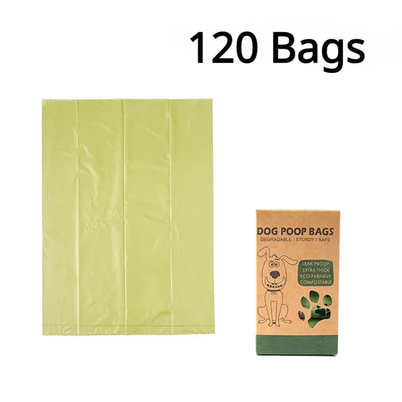 EPI Biodegradable Pet Garbage Bag Dog Poop Bags Dog Poop Bag Dispenser Dog Cleaning Supplies Dog Products for Dogs - MaJuah