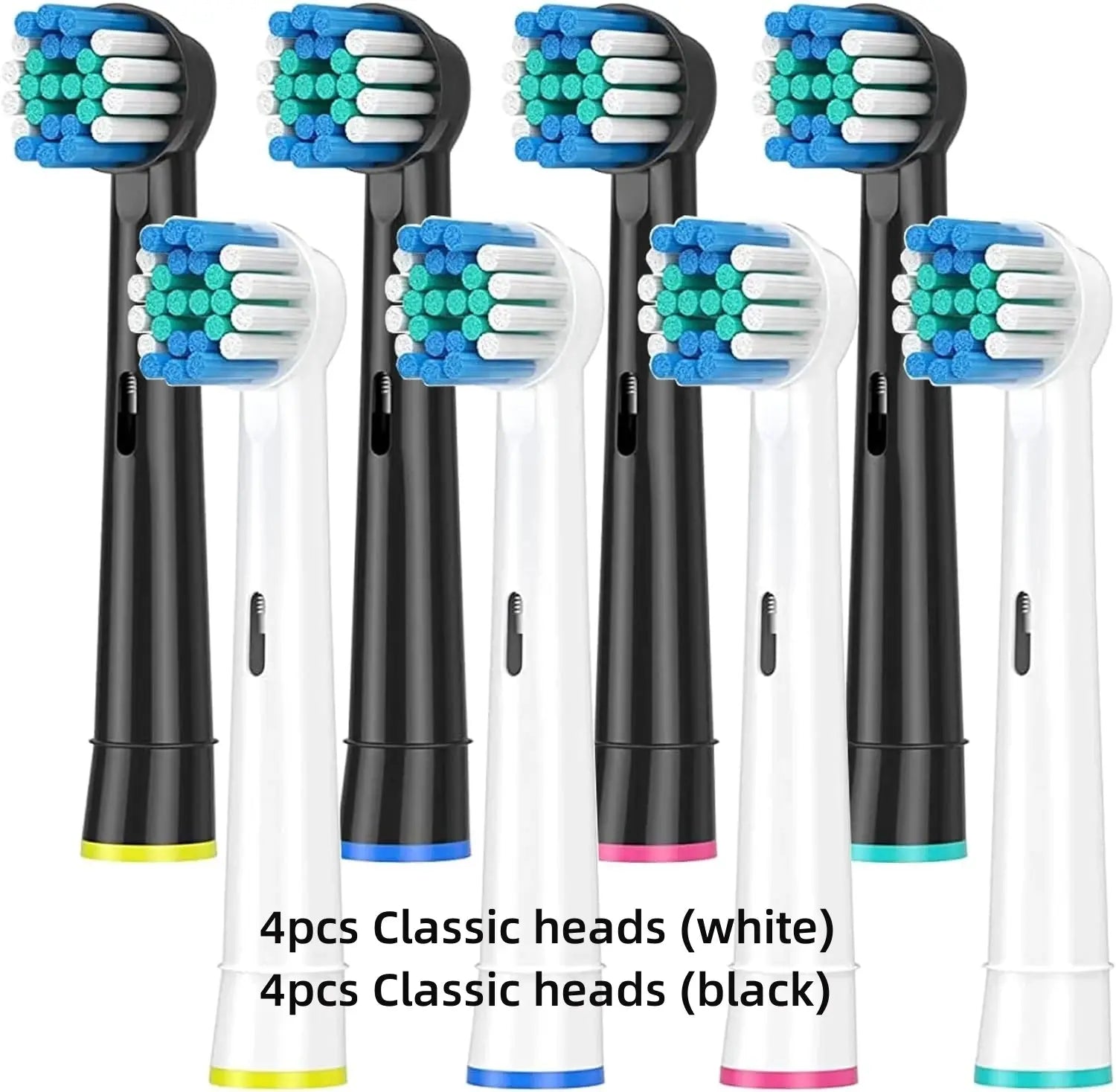 Toothbrush Replacement Heads Refill for Braun Oral-B Electric Toothbrush Pro1000 Pro 3000 Pro5000 Pro7000 Vitality Floss Action - MaJuah