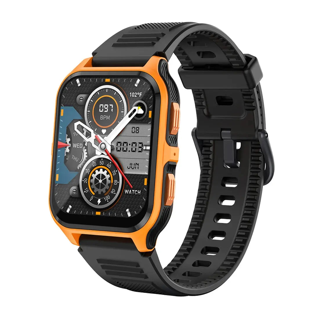 COLMI P73 1.9" Outdoor Military Smartwatch Men Bluetooth Call Smart Watch 3ATM IP68 Waterproof For Xiaomi Android iOS Phone - MaJuah