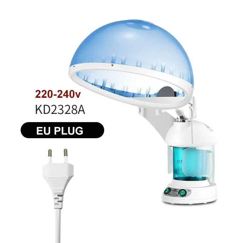 Face Hair Steamer Machine Humidifier Hot Nano Mist Sprayer Facial Ozone Vaporizer Hair Moisturizing Hydration Home Salon Steamer - MaJuah