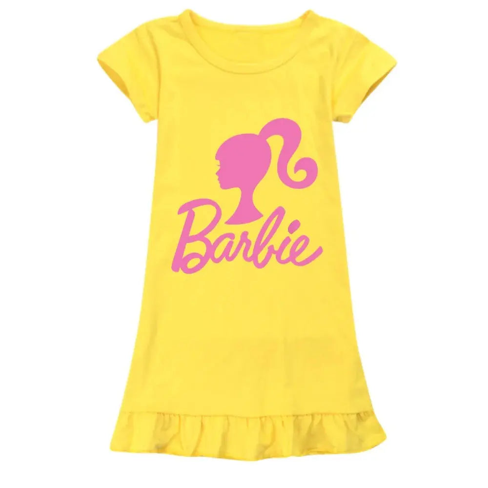 Kawaii Barbie Summer Pajamas for Girls - MaJuah