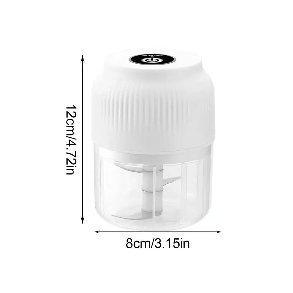 Electric Food Chopper Garlic Crusher Meat Grinder Mini Garlic Press Vegetable Chopper Masher Machine USB Kitchen Gadgets new - MaJuah