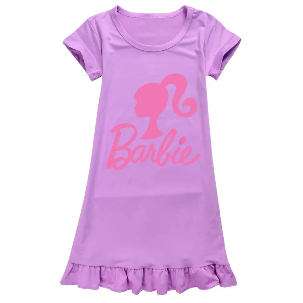 Kawaii Barbie Summer Pajamas for Girls - MaJuah