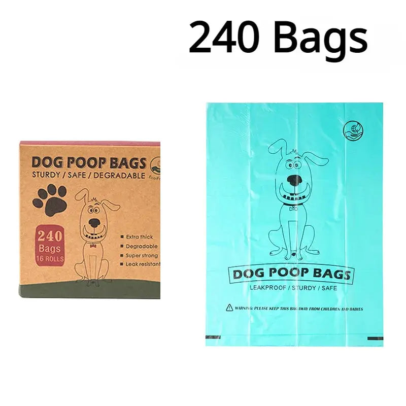 EPI Biodegradable Pet Garbage Bag Dog Poop Bags Dog Poop Bag Dispenser Dog Cleaning Supplies Dog Products for Dogs - MaJuah