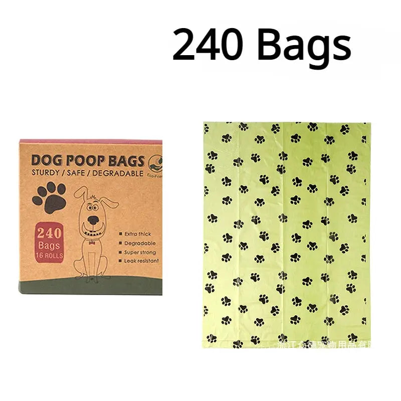 EPI Biodegradable Pet Garbage Bag Dog Poop Bags Dog Poop Bag Dispenser Dog Cleaning Supplies Dog Products for Dogs - MaJuah
