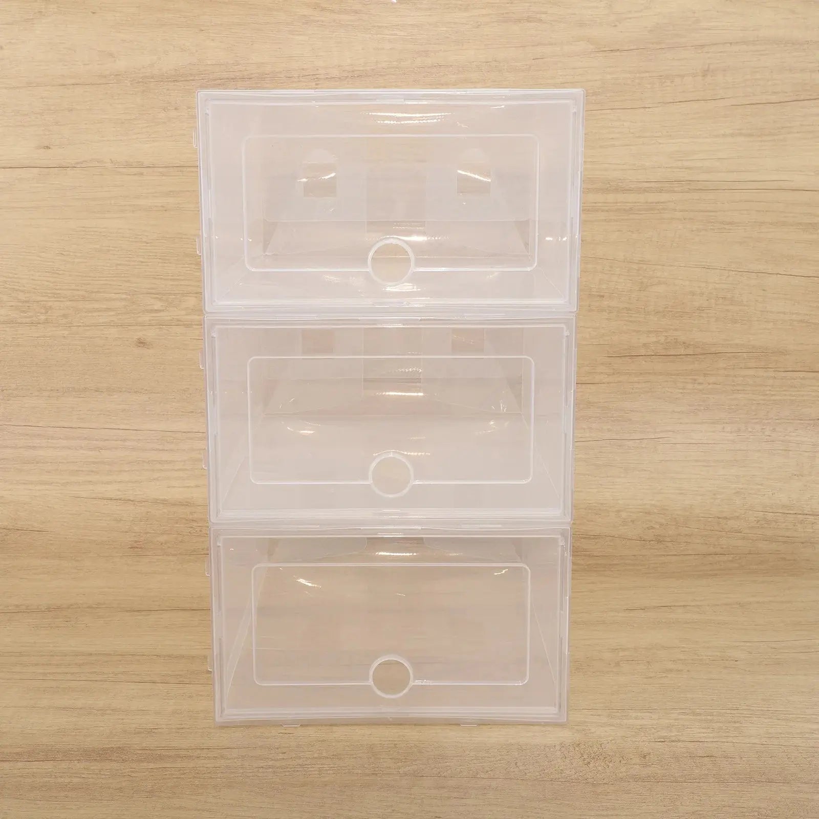 Transparent Shoe Boxes Stackable Shoe Cases Storage Dustproof Sneaker Box Plastic Shoes Box Shoes Furniture Organizer Shop1103670937 Store