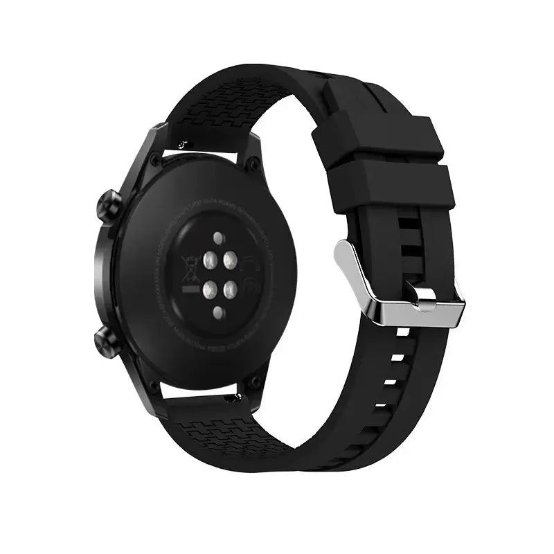 20mm 22mm Silicone band for Samsung Galaxy Watch 6-4-5 pro-6 classic/Active 2 40/44mm strap huawei watch gt 3-2-2e-pro bracelet - MaJuah