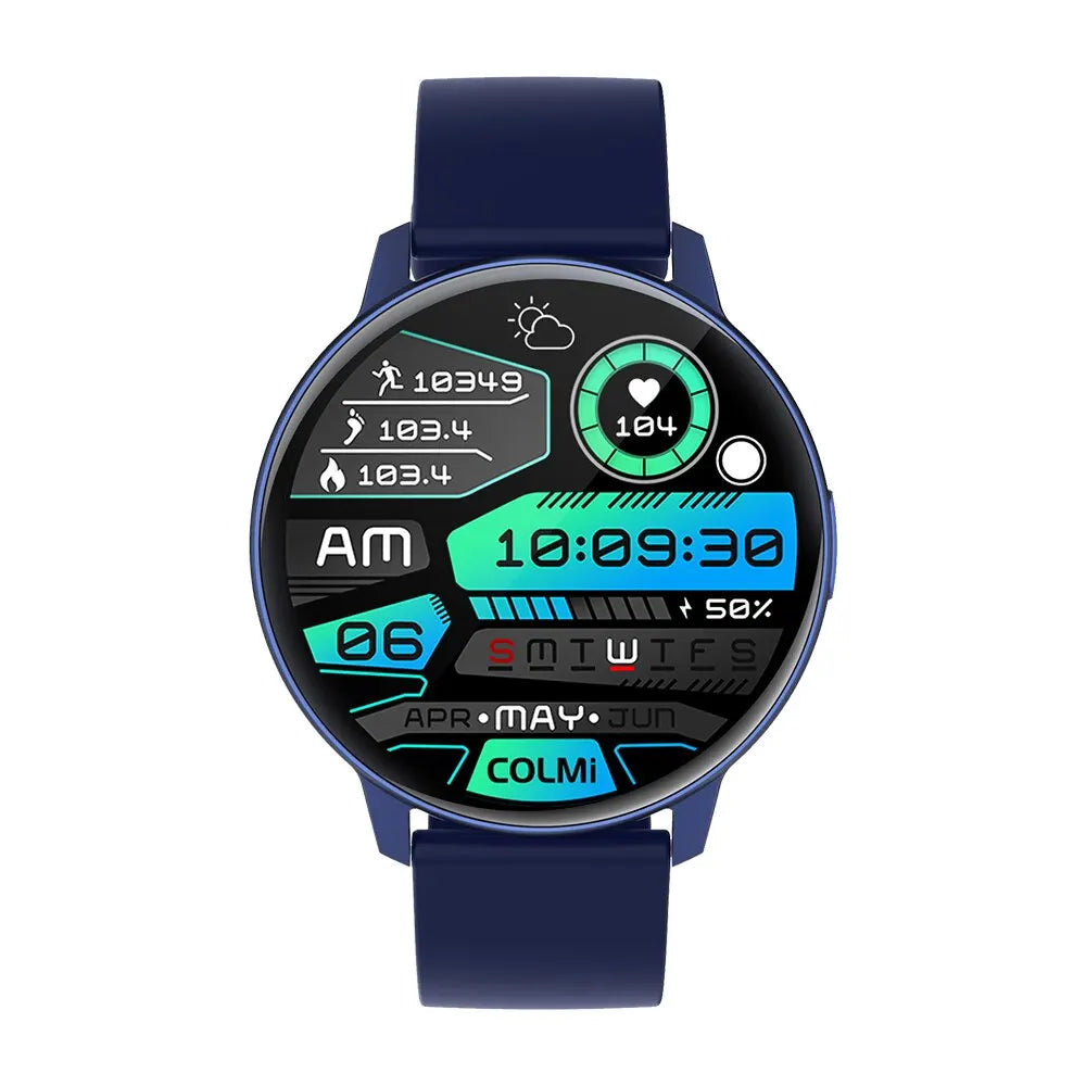 COLMI I31 Smartwatch 1.43 Inch AMOLED Screen 100 Sports Modes 7 Day Battery Life Always On Display Smart Watch Men Women