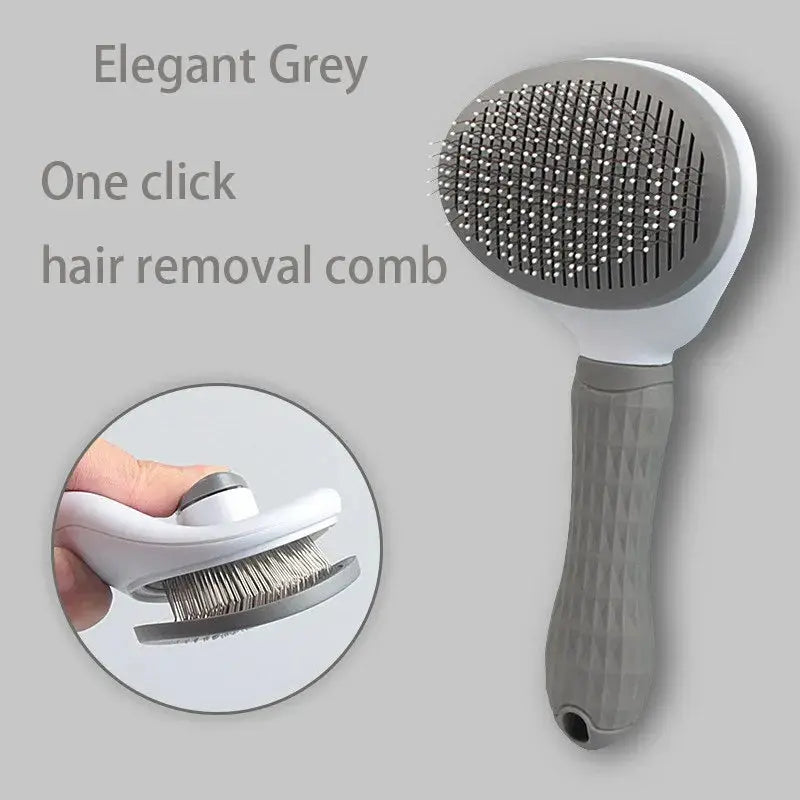 Pet Dog Hair Brush Cat Comb Pet Hair Remover Brush for Dogs Cats Puppy Kitten Grooming Tools Dogs Accessories Pet Supplies - MaJuah