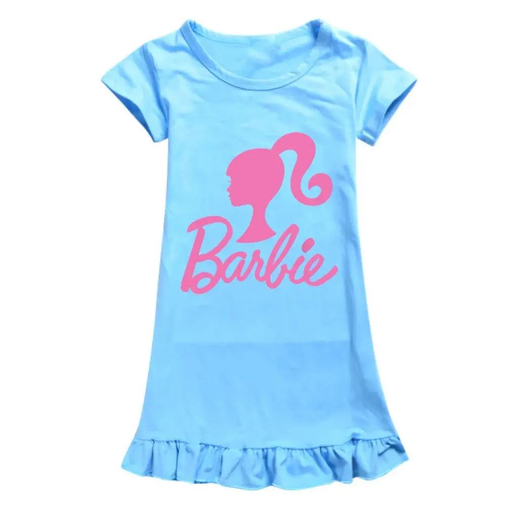 Kawaii Barbie Summer Pajamas for Girls - MaJuah