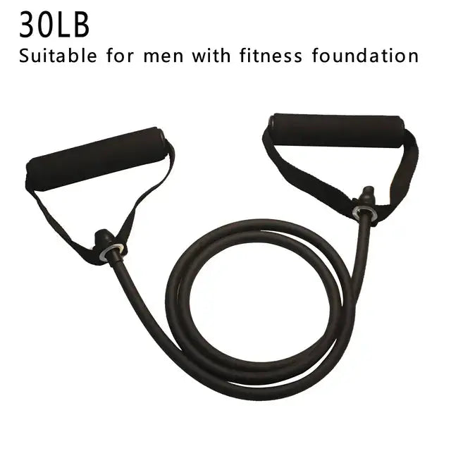 Resistance Exercise Bands With Handles For Men and Women, Home Strength Training Equipment - MaJuah