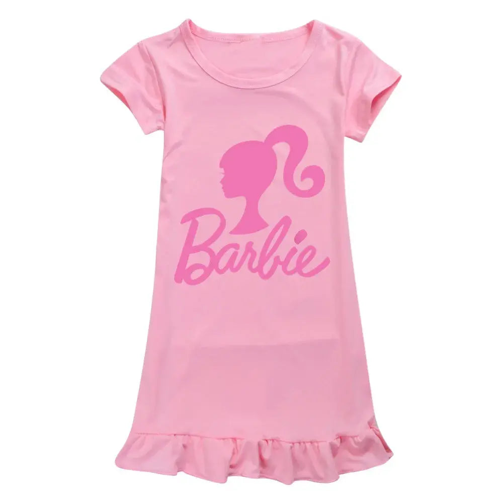 Kawaii Barbie Summer Pajamas for Girls - MaJuah