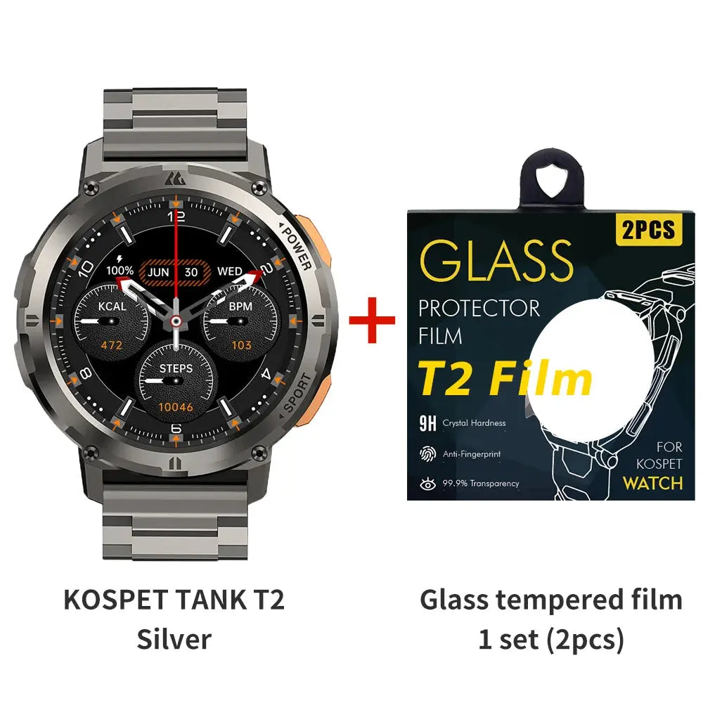KOSPET TANK T2 Ultra Smartwatch For Men - MaJuah