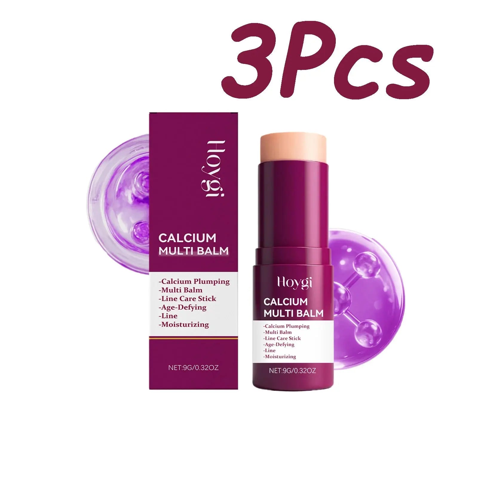 Calcium Multi Balm Stick – Firming, Hydrating & Smoothing Face Balm for Tightening & Daily Skincare Jo Beauty Flagship Store