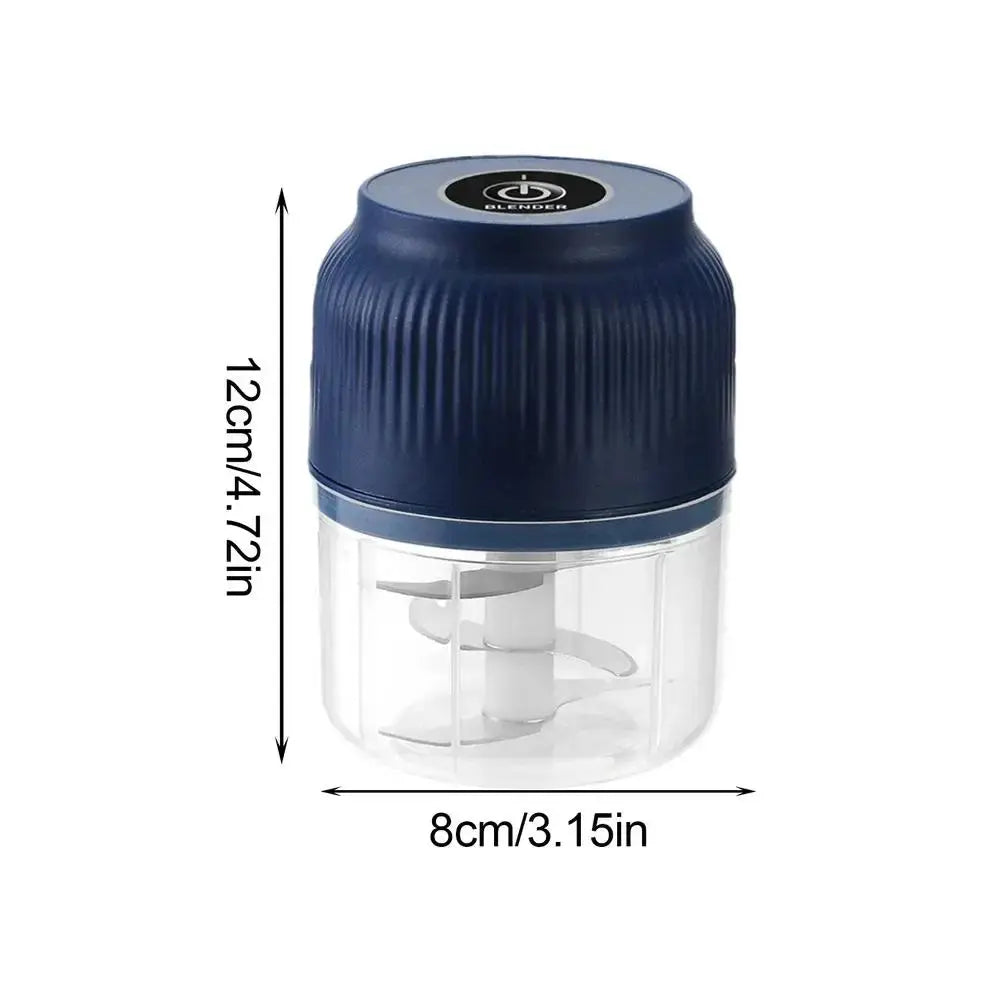 Electric Food Chopper Garlic Crusher Meat Grinder Mini Garlic Press Vegetable Chopper Masher Machine USB Kitchen Gadgets new - MaJuah