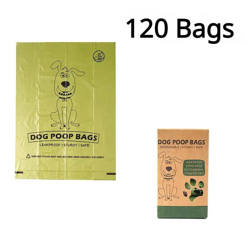 EPI Biodegradable Pet Garbage Bag Dog Poop Bags Dog Poop Bag Dispenser Dog Cleaning Supplies Dog Products for Dogs - MaJuah