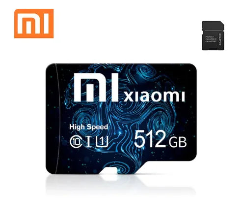 XIAOMI Memory Card 2TB Micro TF SD Card 1TB Class10 High Speed 512GB128GB Cartao De Memoria Data Storage For Phone/Camera/Games